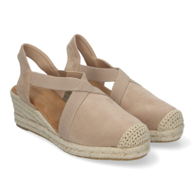 Sandalias de Cuña de Yute para Mujer, Estilo Elegante y Casual