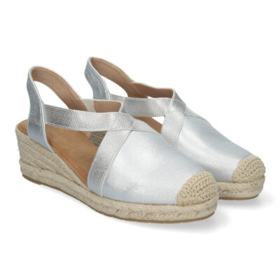 Sandalias de Cuña de Yute para Mujer, Estilo Elegante y Casual