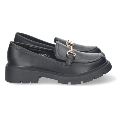 Mocasin Plano con Detalle Metalico