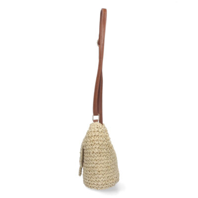 Bandolera de Rafia con Correa Ajustable - Imagen 2
