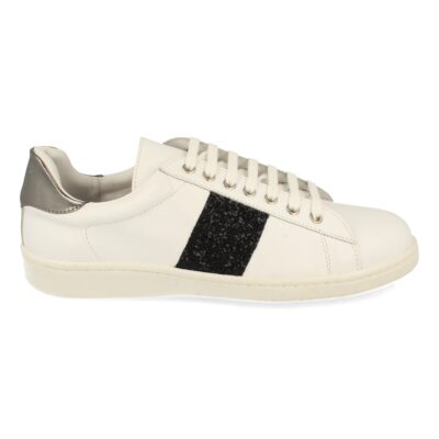Zapatilla Plana con Brillo y Cordones - Imagen 2