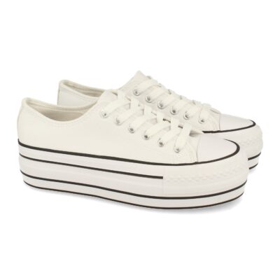 Zapatilla de Plataforma con Cordones
