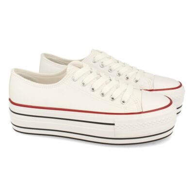 Zapatilla de Plataforma con Cordones