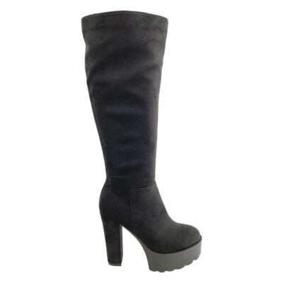 Bota de Mujer con Tacón y Cremallera