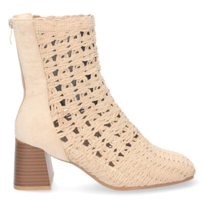 Botin de Tacon con Material Entrelazado - Imagen 2