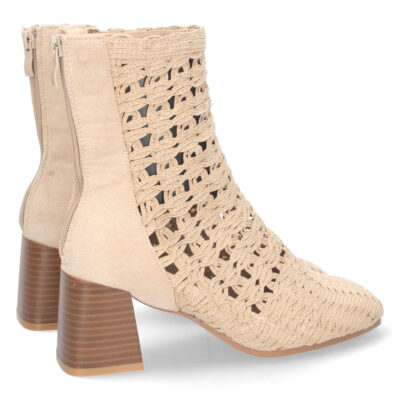 Botin de Tacon con Material Entrelazado - Imagen 4