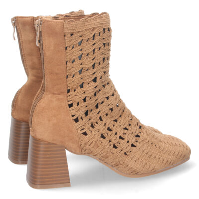 Botin de Tacon con Material Entrelazado - Imagen 4