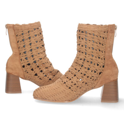 Botin de Tacon con Material Entrelazado - Imagen 5