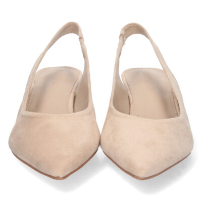 Zapato de Tacon Bajo con Cierre Elastico - Imagen 3