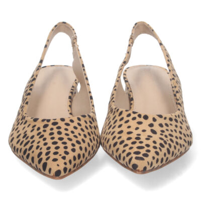Zapato de Tacon Bajo con Cierre Elastico - Imagen 3