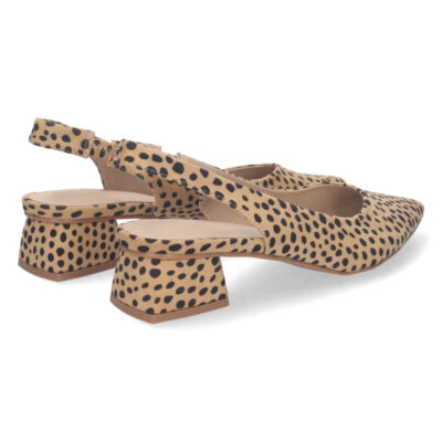 Zapato de Tacon Bajo con Cierre Elastico - Imagen 4