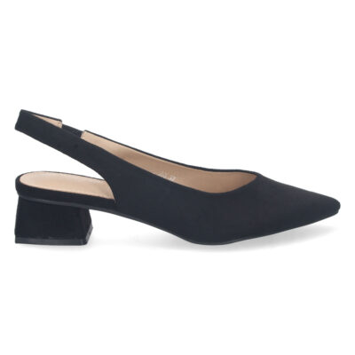 Zapato de Tacon Bajo con Cierre Elastico - Imagen 2