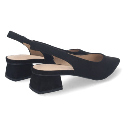 Zapato de Tacon Bajo con Cierre Elastico - Imagen 4