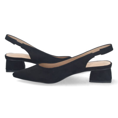 Zapato de Tacon Bajo con Cierre Elastico - Imagen 5