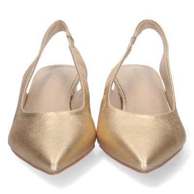 Zapato de Tacon Bajo con Cierre Elastico - Imagen 3