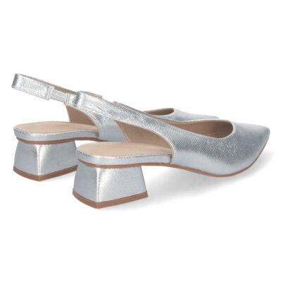 Zapato de Tacon Bajo con Cierre Elastico - Imagen 4