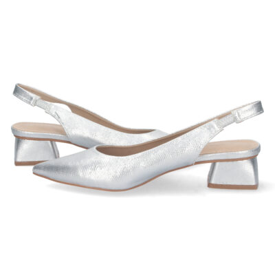 Zapato de Tacon Bajo con Cierre Elastico - Imagen 5