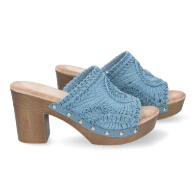 Zueco de Tacon Alto para Mujer, Comodo - Imagen 5