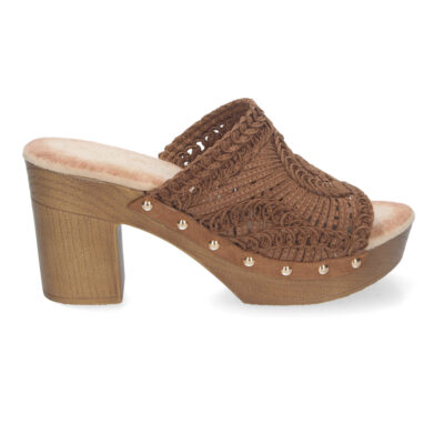 Zueco de Tacon Alto para Mujer, Comodo - Imagen 2