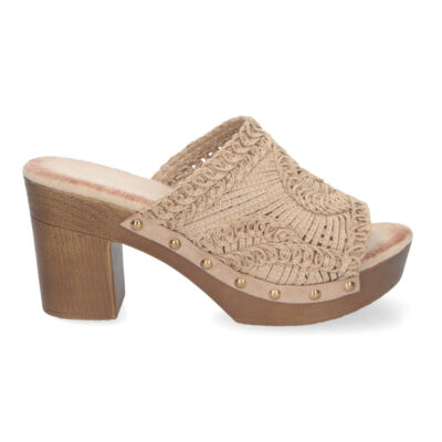 Zueco de Tacon Alto para Mujer, Comodo - Imagen 2