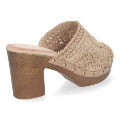 Zueco de Tacon Alto para Mujer, Comodo - Imagen 4