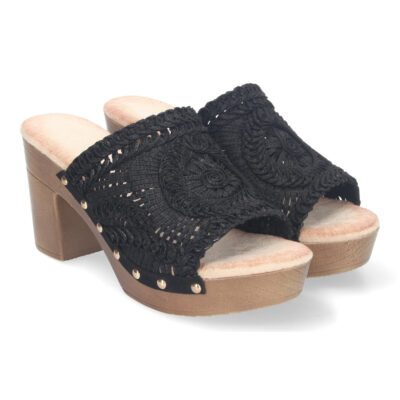 Zueco de Tacon Alto para Mujer, Comodo