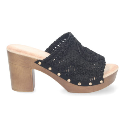 Zueco de Tacon Alto para Mujer, Comodo - Imagen 2