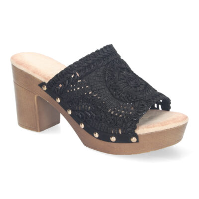 Zueco de Tacon Alto para Mujer, Comodo - Imagen 3