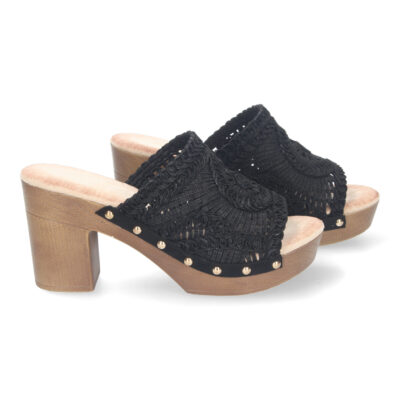 Zueco de Tacon Alto para Mujer, Comodo - Imagen 5