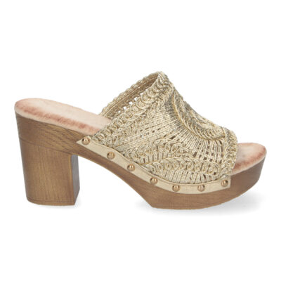Zueco de Tacon Alto para Mujer, Comodo - Imagen 2