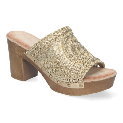 Zueco de Tacon Alto para Mujer, Comodo - Imagen 3