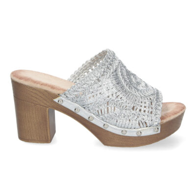 Zueco de Tacon Alto para Mujer, Comodo - Imagen 2