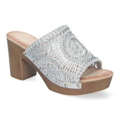 Zueco de Tacon Alto para Mujer, Comodo - Imagen 3