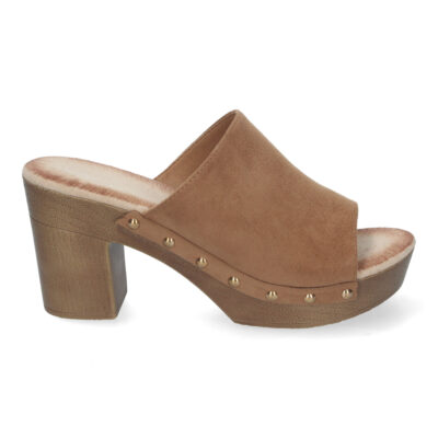 Zueco de Tacon Alto para Mujer, Comodo - Imagen 2