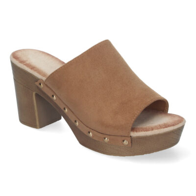Zueco de Tacon Alto para Mujer, Comodo - Imagen 3