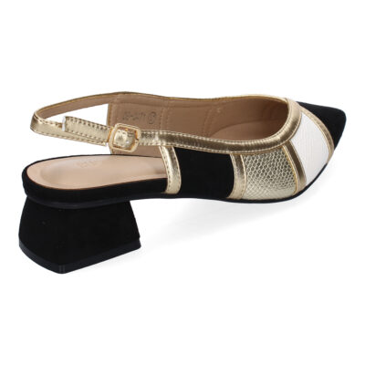 Zapato Plano de Mujer, Comodo, Estilo Salon, de Punta Fina - Imagen 4
