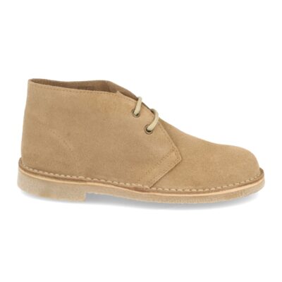 Botin Desert Boots, de Piel Serraje con Suele de Crepé