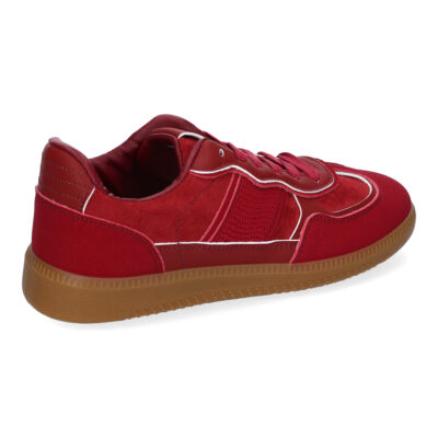 Zapatilla Deportiva Casual de Mujer, Diseño Moderno Combina dos Materiales - Imagen 4