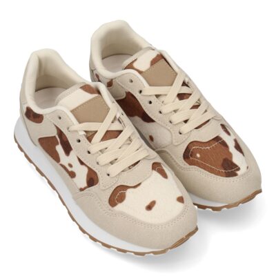 Zapatillas Deportivas Casual de Mujer, Diseño Moderno y Detalles Únicos, Ideales para el Día a Día - Imagen 4