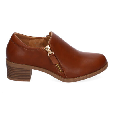 Zapato Abotinado de Mujer, Comodos y Elegantes, Puntera Redonda - Imagen 2