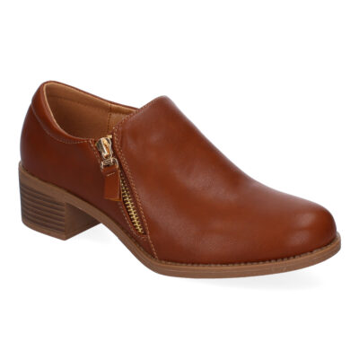 Zapato Abotinado de Mujer, Comodos y Elegantes, Puntera Redonda - Imagen 3
