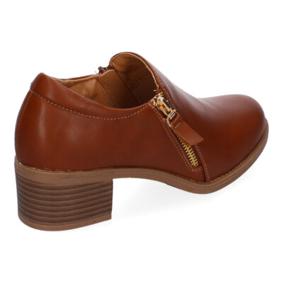 Zapato Abotinado de Mujer, Comodos y Elegantes, Puntera Redonda - Imagen 4