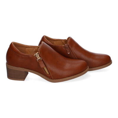 Zapato Abotinado de Mujer, Comodos y Elegantes, Puntera Redonda - Imagen 5