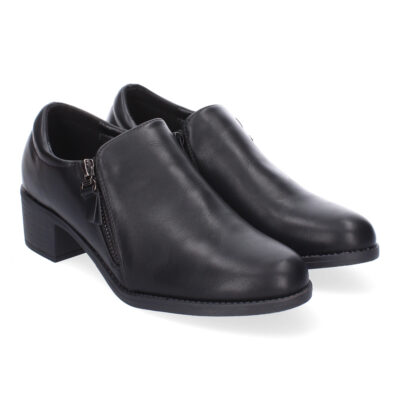 Zapato Abotinado de Mujer, Comodos y Elegantes, Puntera Redonda
