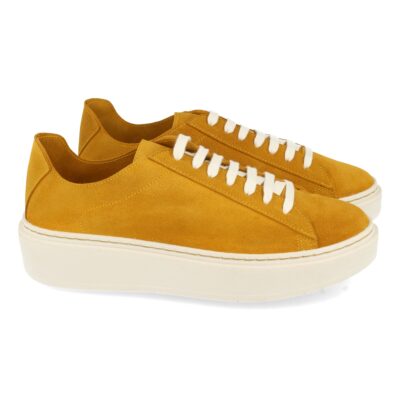 Zapatillas de Piel con Cordones