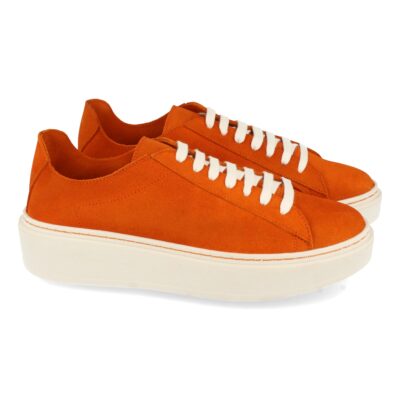 Zapatillas de Piel con Cordones