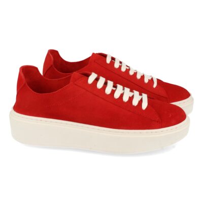 Zapatillas de Piel con Cordones