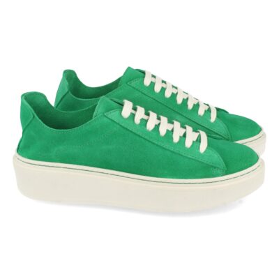Zapatillas de Piel con Cordones