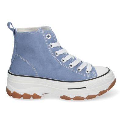 Zapatilla de Plataforma para Mujer, Comoda, Estilo Bamba - Imagen 2