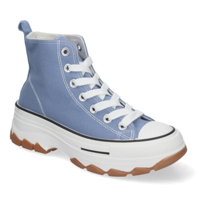 Zapatilla de Plataforma para Mujer, Comoda, Estilo Bamba - Imagen 3